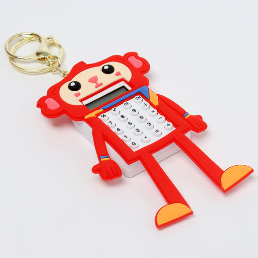 Головоломка-лабиринт Обезьянка с калькулятором, на брелоке, цвета МИКС - Simaland фото 3