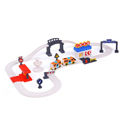 Трек "Городская железная дорога" в коробке