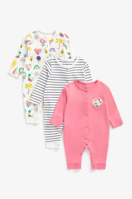 Mothercare / Комбинезоны 3 шт.  фото 2
