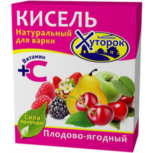 2шт.Кисель Баб. Хут. Плодово-Ягодный 180г