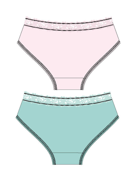 PlayToday / Трусы для девочки, 2 шт в комплекте