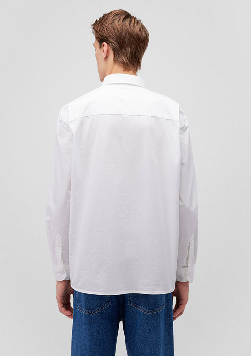 Beyaz Gomlek - Mavi фото 4