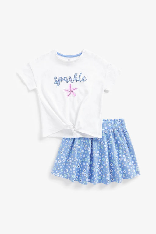 Mothercare / Комплект: футболка, юбка