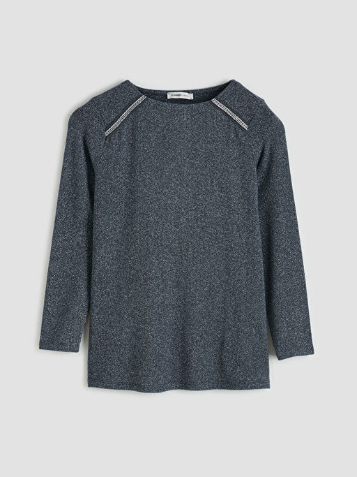 Bisiklet Yaka Kad?n Ti??rt