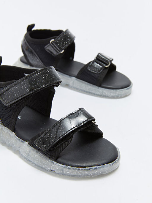 C?rt C?rtl? Sim Detayl? K?z ?ocuk Sandalet - Waikiki фото 3