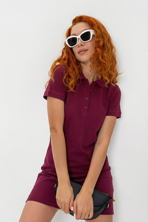 Платье Натали 14413 поло из хлопка  фото 36