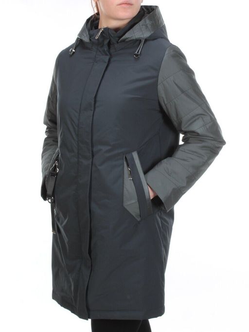 6029 AQUAMARINE Куртка демисезонная женская DATURA (100 гр. синтепон)