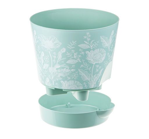 Кашпо НИКА ДЕКО D180 мм 2,7 л с прикорневым поливом арт.М3078 - Полимербыт фото 5