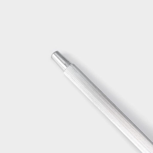 Набор ножей кухонных на подставке Доляна «Металлик», 7 предметов: 5 ножей, мусат и ножницы, серебристый