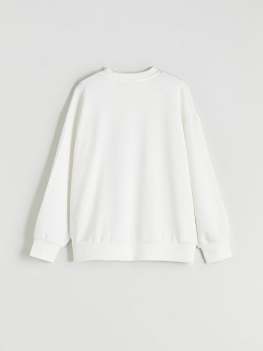 Stitch ve Angel Bask?l? K?z ?ocuk Sweatshirt