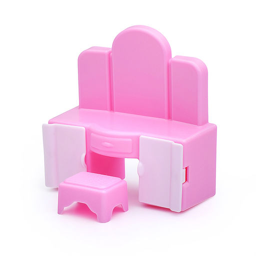 Набор мебели для кукол "Спальня"  4 предмета (европодвес)