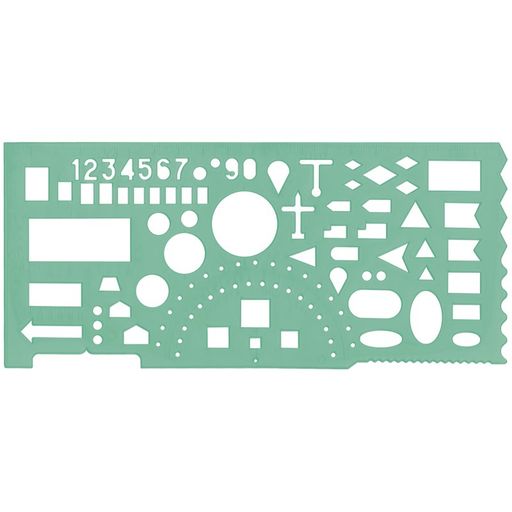 Цена за 3 шт. Линейка офицерская (ТТ02, СТАММ) гибкая