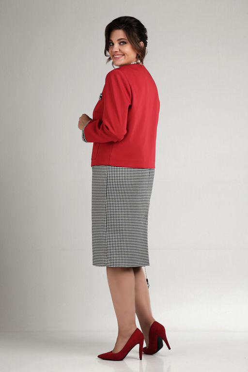 Костюм Aira Style 24-16А Красно-черный