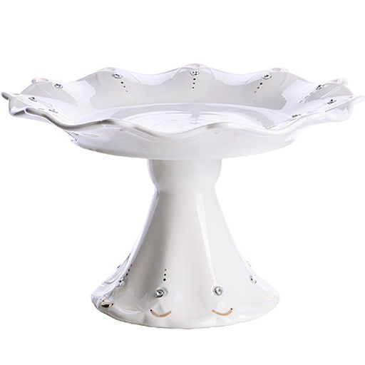 60021 Ваза для фруктов 22,5х22,5х11см фарфорLR(х12 - Mayer&boch фото 2