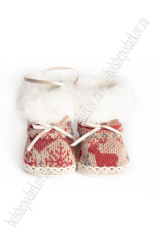 Новогодние украшения Сапожки 10*7*7 см (SF-8044) №7 - Больше подарков фото 3