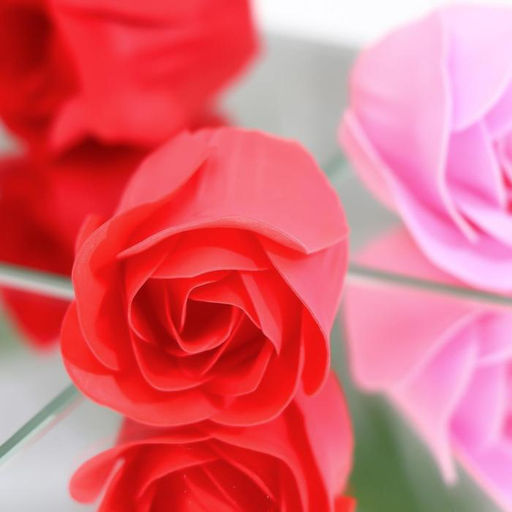 Мыльные розы, красные оттенки, набор 12 шт. - SB BEAUTY фото 3