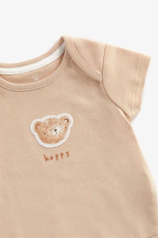 Mothercare / Комплект: ползунки, пижама, боди -2 шт, слюнявчик, шапочка, рукавички-антицарапки  фото 4