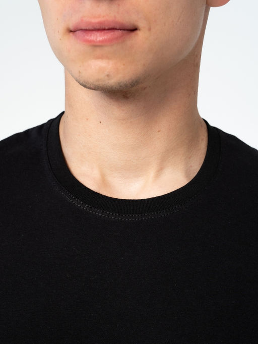 Футболка хлопок 100%,черная - Binita фото 4