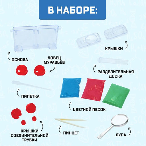 Набор для опытов Муравьиная ферма - Эврики фото 2