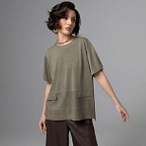 Футболка с акцентными строчками, Стальной взгляд - Charutti фото 12