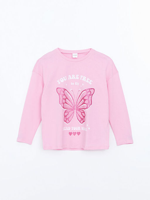 Bisiklet Yaka K?z ?ocuk Pijama Tak?m? - Waikiki фото 2