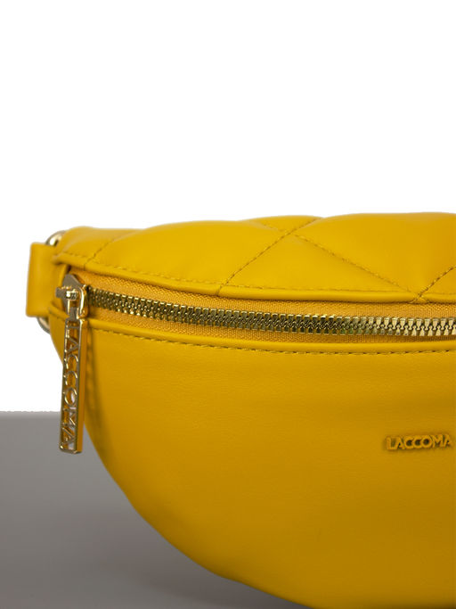 LACCOMA сумка Пэрри-Ф826-желтый эко кожа хлопок