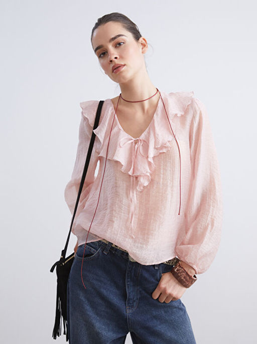 V Yaka F?rf?rl? ?ifon Bluz