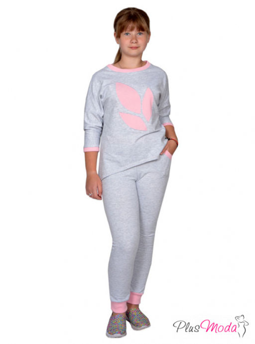 Костюм спортивный Модель №135 на рост 134-164 - Plusmoda фото 6