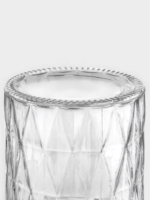 Банка для сыпучих Доляна «Голубки», 1 л, 11×24 см, с керамической крышкой, стекло, прозрачная