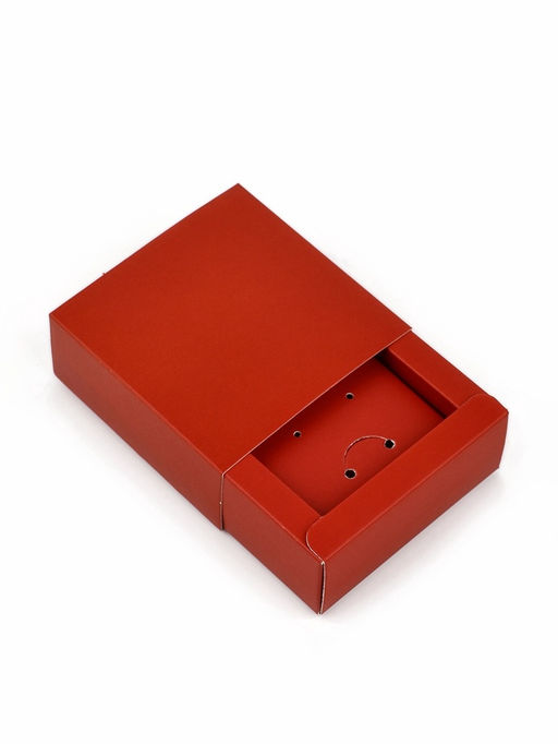 Цена за 5 шт. Коробка под бижутерию «Красная», 7.5×7.5×3 см