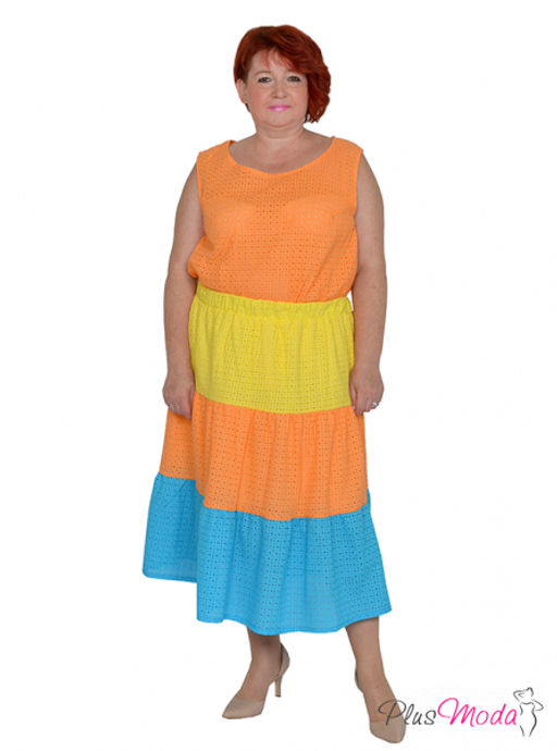 Юбка Модель №1643 размеры 44-84 - Plusmoda фото 11