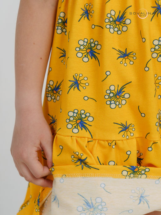 Сарафан Мия одуванчики на желтом - Sovalina фото 7