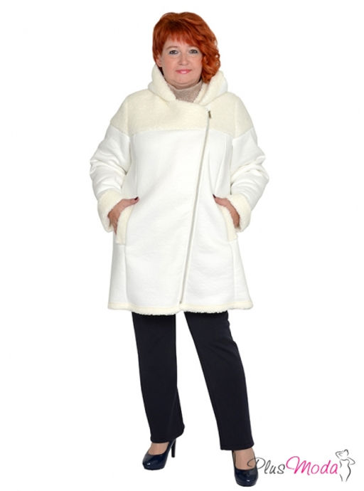 Жакет-дубленка Модель №1384 размеры 44-84 - Plusmoda фото 20