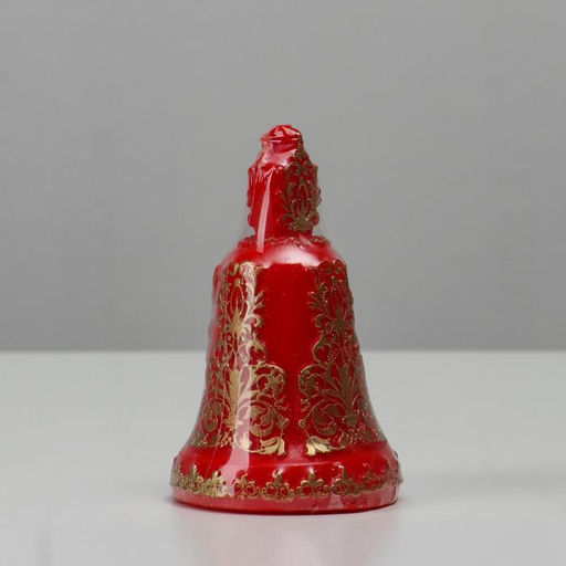 Свеча резная Пасхальный колокольчик, красный, 7х11 см, 140 гр - Simaland фото 2