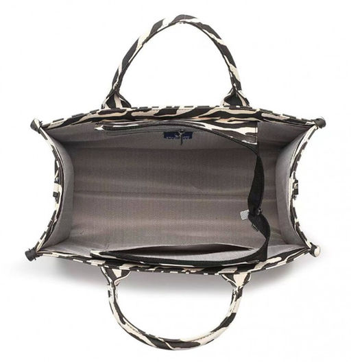 Сумка Lanotti WILD SIDE 2504-2/черный зебра