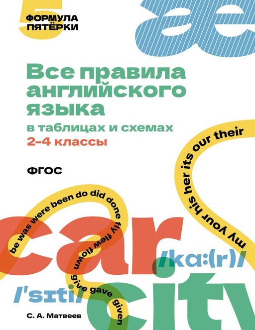 Все правила английского языка в таблицах и схемах. 24 классы
