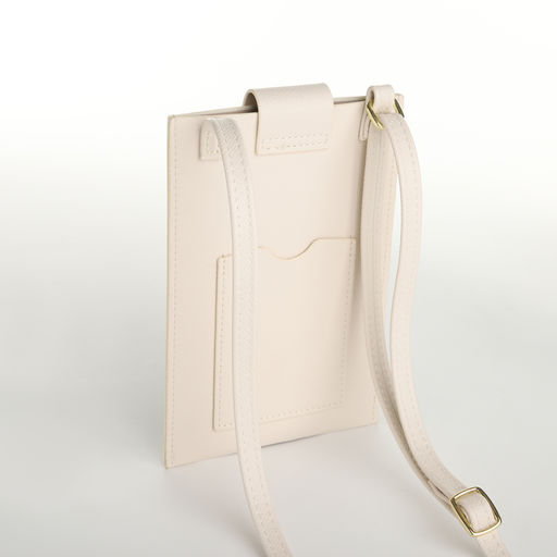 Сумка женская, кросс-боди, на магните, цвет молочный - Simaland фото 2
