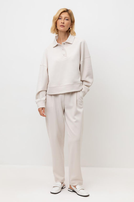 ЕВТ 4133/светлый беж брюки жен