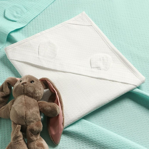 Уголок детский вафельный «Экономь и Я», 90×90 см, хлопок 100%, белый