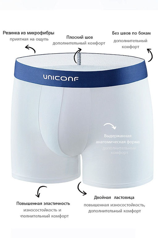 Мужские трусы BB70 Белый