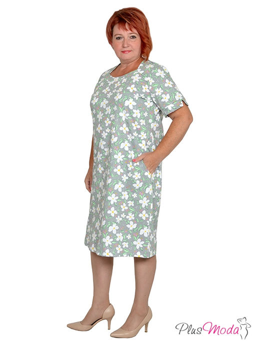 Платье Модель №1339 размеры 44-84 - Plusmoda фото 3