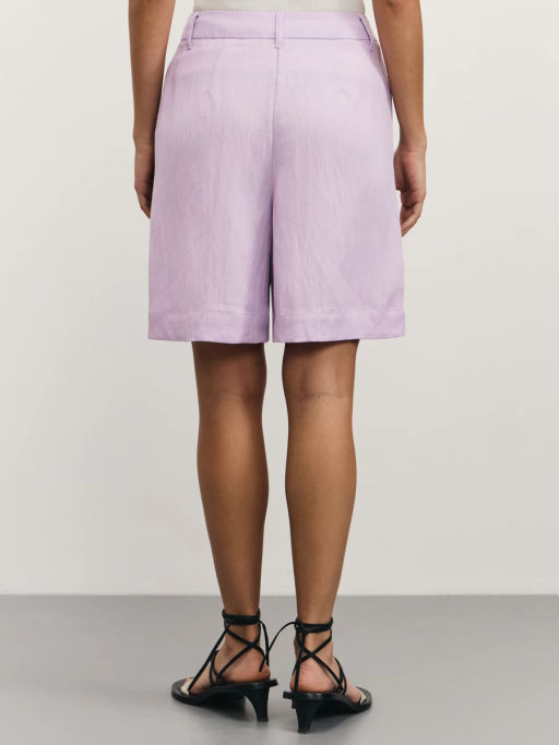 Шорты-бермуды из вискозы и тенселя / Zarina  фото 5