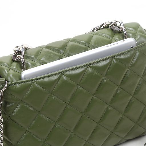 Женская сумка, кожа, MIRONPAN 96003 Зеленый  фото 5