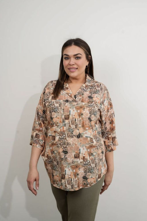 Блуза Luxury Moda 1425 светло-коричневый