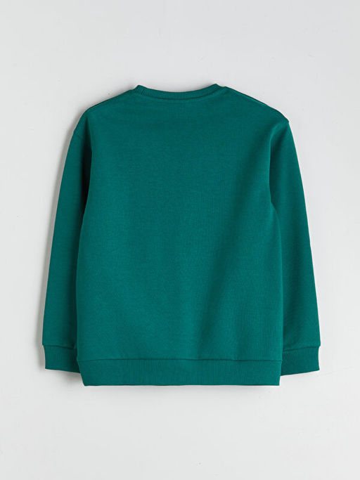 Bisiklet Yaka Erkek ?ocuk Sweatshirt