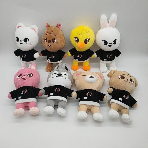 Мягкая игрушка SKZOO Stray Kids 17 см 12 шт. в уп. в ассортименте