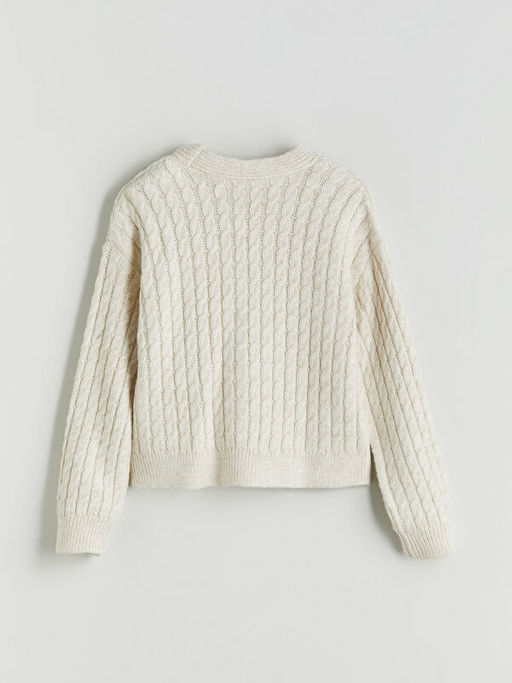 V Yaka K?z ?ocuk Triko H?rka