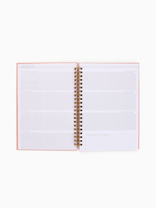 Планер-еженедельник А5, 86 л. в твердой обложке, на гребне Себя создают - Artfox фото 5