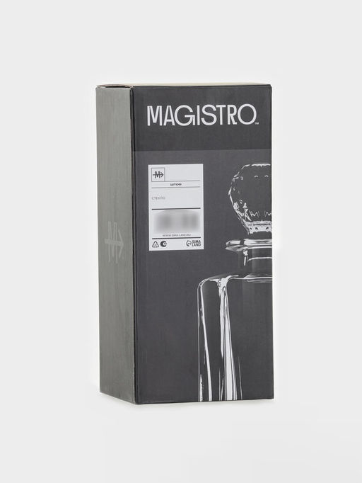 Штоф Magistro «Краун», 800 мл, 11.36×9.89×25.9 см, стекло, прозрачный