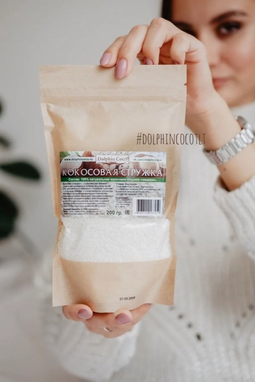 Стружка кокосовая medium (уп. 200 гр.)
